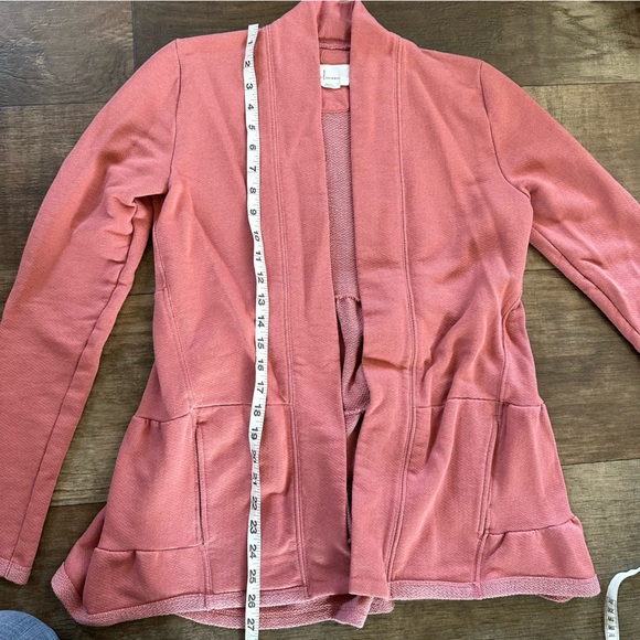 By Anthropologie Lila Mauv tiered cardigan - Picture 10 of 10